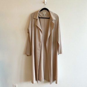Forever 21 Contemporary Tan Lightweight Duster